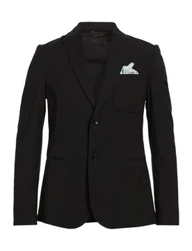 Blazer Herren Schwarz 46,48,52,56 Herren - Daniele Alessandrini - FashionsVida
