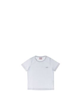 SUN68 T-shirt girocollo BIANCO 10A