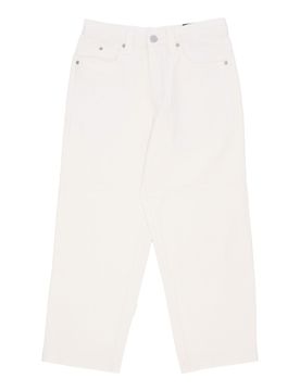 Pantalone Lungo Uomo Classic Label Panel Optic White