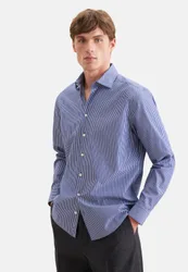 Regular Casual Hemd Gestreift Blau 46