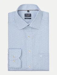Olymp Modern-Fit Hemd Luxor Blau 42