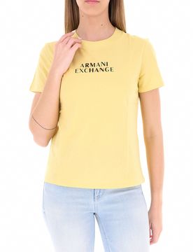 T-shirt girocollo GIALLO M