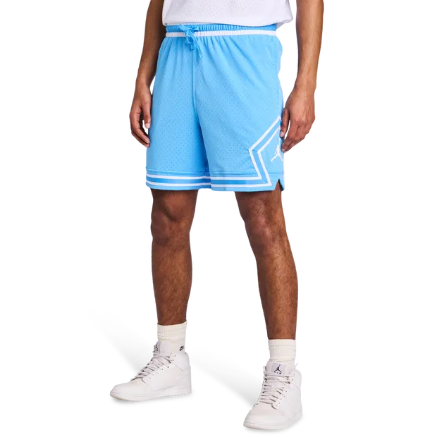 Diamond Men Shorts - Blue - Size - Blue - Size: Large - Jordan - FashionsVida