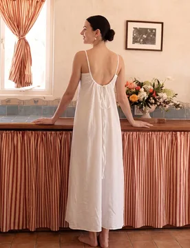 Vestido sin espalda para mujer 2026, vestido de playa sexy, camisón, vestido blanco para mujer, ropa de verano para mujer, ropa casual de verano con - Shein - FashionsVida