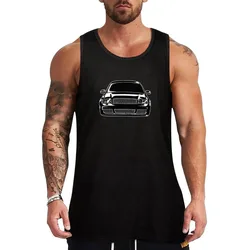 RS6 C5 Front Tank Top Basic Sleeveless Casual Tee Solid Lightweight Top