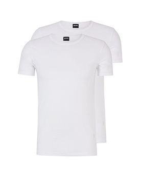 T-Shirt 2-er Pkg. weiss L herren
