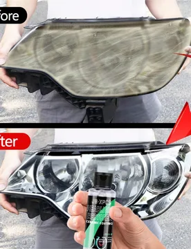 Pieza Kit de restauración y reparación de faros de coche, solución de pulido para restaurador de lentes de faros XG-8 - Shein - FashionsVida