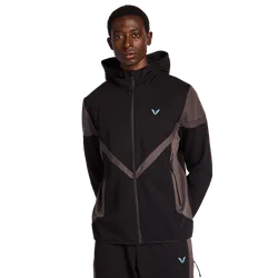 Exploration Men Hoodies - Black - Size L - Poly Fleece - Black - Size: Large