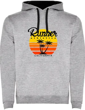 Runner Athletics Hoodie Vigore Grey 3XL Men,Women - Kruskis - FashionsVida