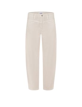 Hose Barrel Fit ELIN creme 44/L27 damen