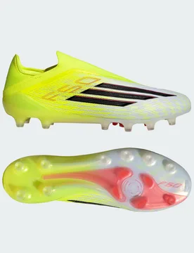 Scarpe da calcio F50 ELITE Laceless Artificial Ground 45 1/3 Team Solar Yellow 2 / Core Black / Lucid Red - Adidas - FashionsVida
