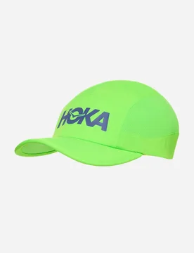 Hoka Run Hat in Neon Green - HOKA - FashionsVida