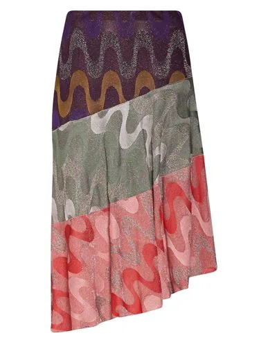 Falda midi Mujer Morado S Mujer - M Missoni - FashionsVida