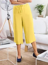Bügelfrei-Schlupf-Hosenrock - Sonnengelb - female - Size: 46