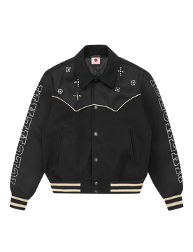 Western Crystal Varsity Jacket