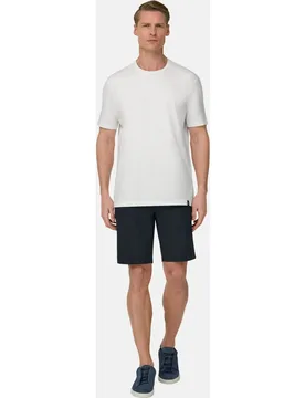 Bermudas de seersucker de nailon elástico b tec - Boggi Milano - FashionsVida