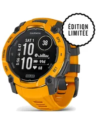 Montre GPS - Instinct 3 50mm Solar Sunburst/Gray - Orange