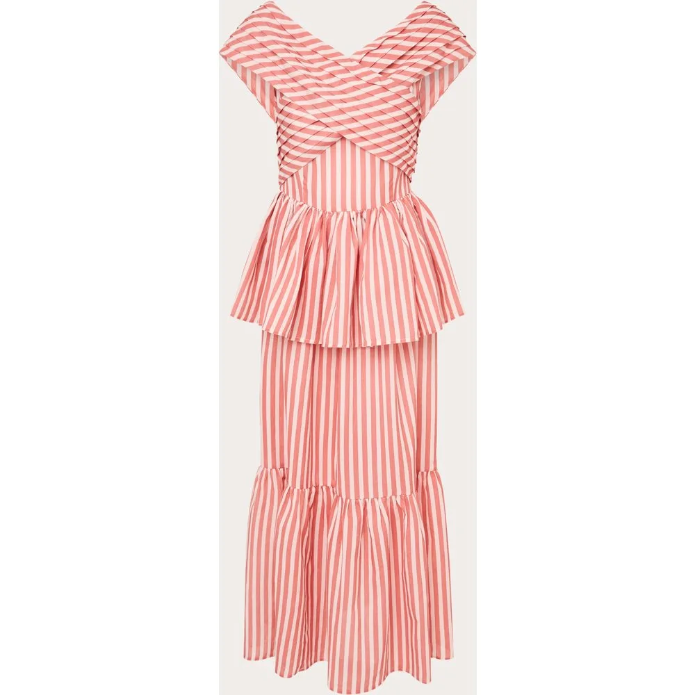 Vestido largo Delhi de algodón - Maria de la Orden - FashionsVida