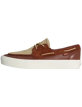 Chaussures bateau en cuir - 2-Eyelet Boat Shoe Incense en Cuir - Taille 42 - Marron - Vans - FashionsVida
