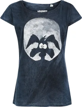 T-Shirt - Coyote - Moonlight - XL bis 4XL - für Damen - Größe XXL - multicolor - EMP exklusives Merchandise! - Frauen - female - Looney Tunes - FashionsVida