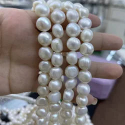Mm Irregularly Shaped Natural Pearl Semi-Finished Beads for Jewelry Making DIY Necklace Earrings Accessories Wholesale 36cm