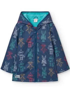 Boboli Giacca Printed Robots 10 Anni