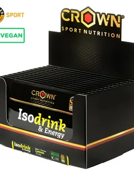 Sport Nutrition Boîte De Monodose Isotonique Isodrink Citron 32g 12 Unités - Crown - FashionsVida