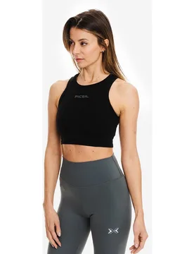 Camiseta de mujer Ajustada Crop Top - Picsil - FashionsVida