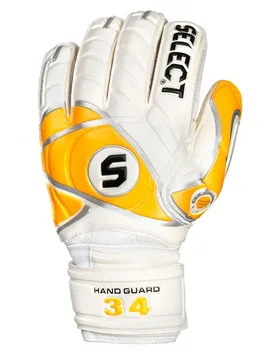 Gants De Gardien De But Hand Guard 34 Allround White / Yellow 9.5 unisex - SELECT - FashionsVida