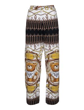 Moschino Pantaloni con logo