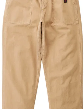 Pantalon décontracté ulra-résistant - Loose Tapered Ridge Pant Chino - Taille M - Beige - Gramicci - FashionsVida