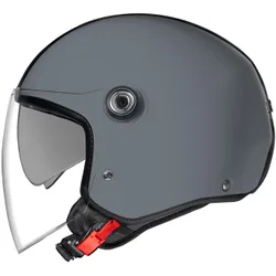 Casco Moto Jet Y.10 MIDTOWN Nardo Grigio Nero taglia L