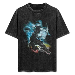 Dancing with elements T-Shirt Non-Shrink Basic Cotton T-Shirt