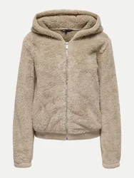 Only Teddy-Jacke Beige M