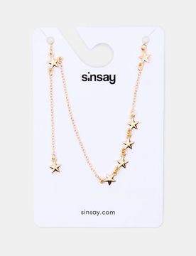 Sinsay - Collana con stelline - oro