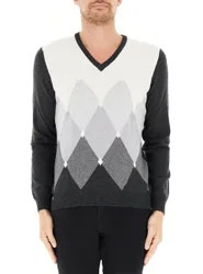 Maglione a rombi ANTRACITE 50