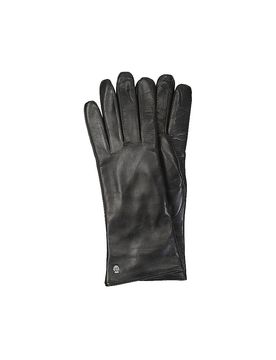 Lederhandschuhe schwarz 7,5 damen