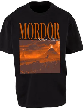 T-Shirt - Mordor Mount Doom - M bis 3XL - für Männer - Größe XXL - schwarz - EMP exklusives Merchandise! - Männer - male - Der Herr der Ringe - FashionsVida