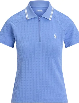 Polo Knit 1/2 Zip, hellblau xs - Ralph Lauren - FashionsVida