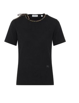 Burberry T-shirt nera di Frankie