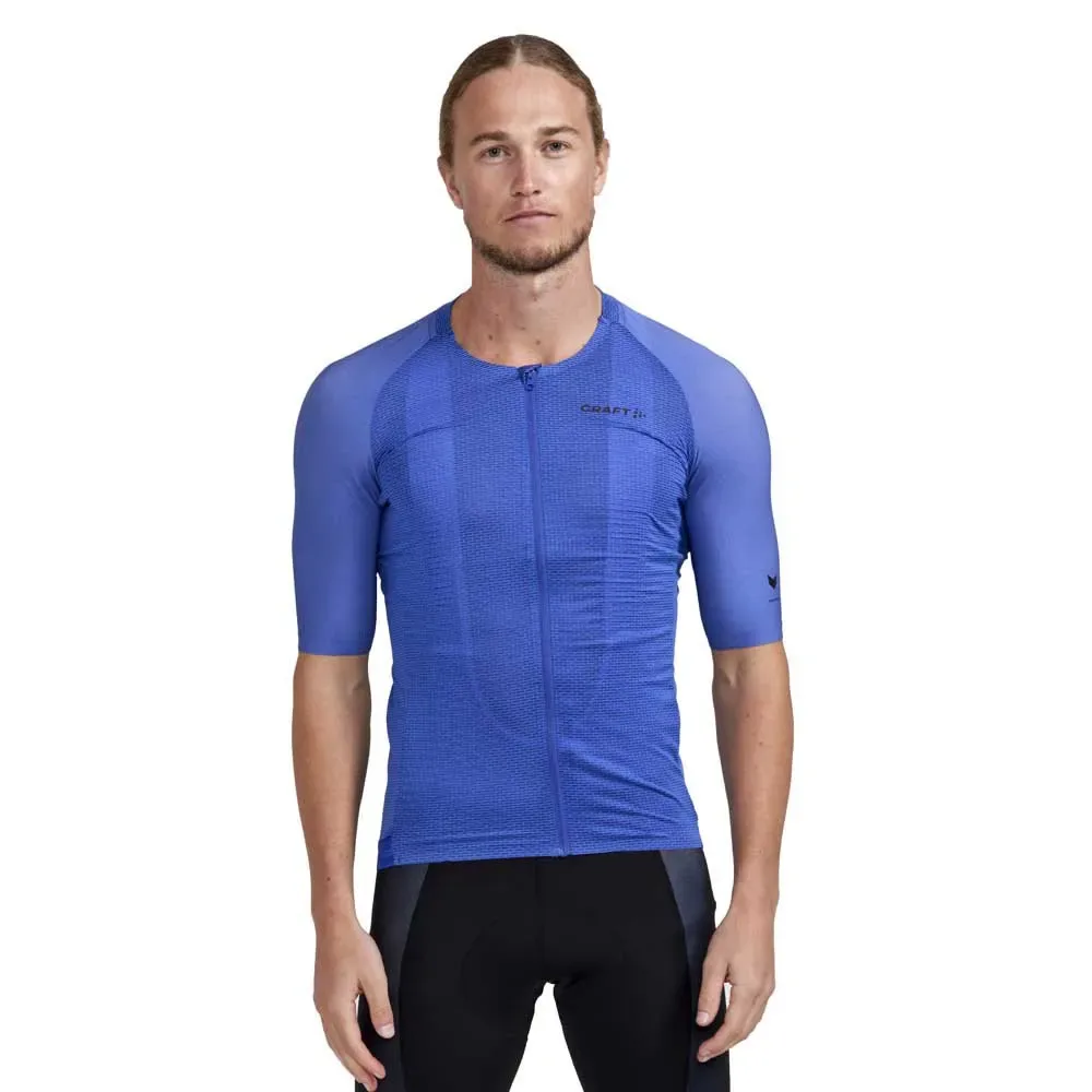 Maglia A Maniche Corte Pro Nano Ink Blue - Craft - FashionsVida
