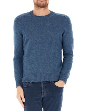 Maglione in lana BLU AVIO 50