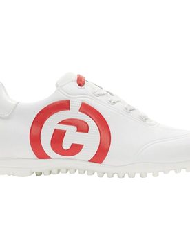 Golfschuhe Queenscup, weiss/rot 37
