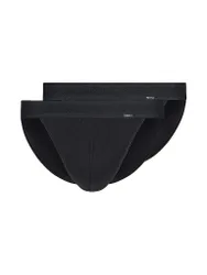 Slip confezione da 2 COTTON RETRO nero nero XL