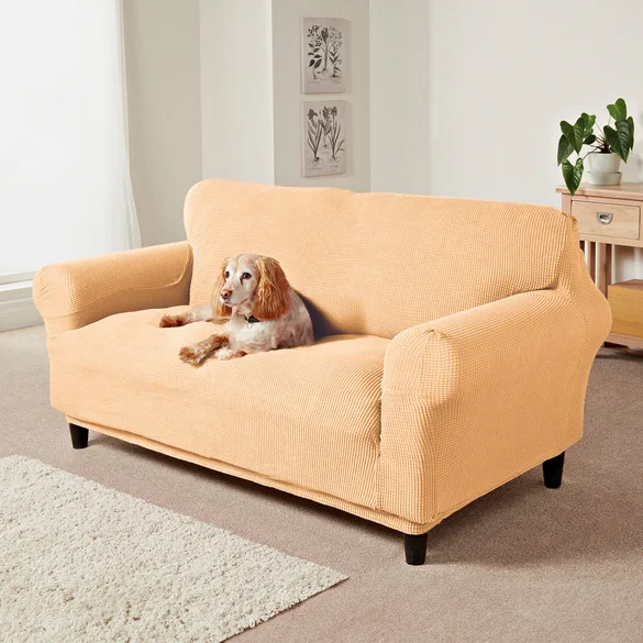 Sofabezug 2-Sitzer beige Eldo - Eldo - FashionsVida