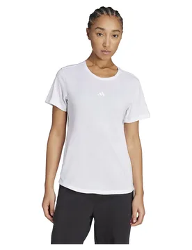 T-shirt à Manches Courtes Yoga Essentials White L - Adidas - FashionsVida
