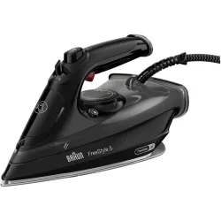 Plancha de vapor TexStyle 5 SI5088BK con asa abierta ergónomica