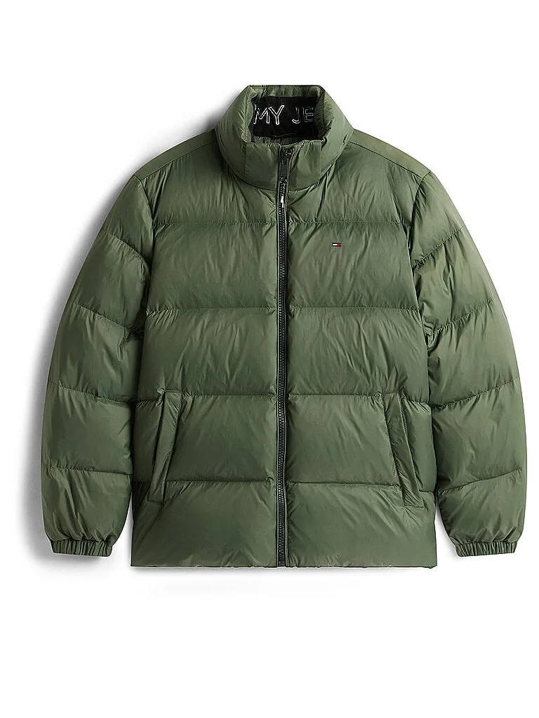 Daunenjacke ESSENTIAL olive XS herren - TOMMY JEANS - FashionsVida