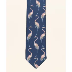 Corbata flamencos de hombre