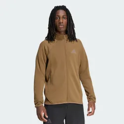 Giacca Terrex Xperior CLIMAWARM+ Ventknit Fleece 2XL Brown Oxide